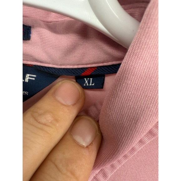 Ralph Lauren Polo Golf Mens XL Pink Performance Polo Shirt Cuscowilla Golf GA - Picture 5 of 7